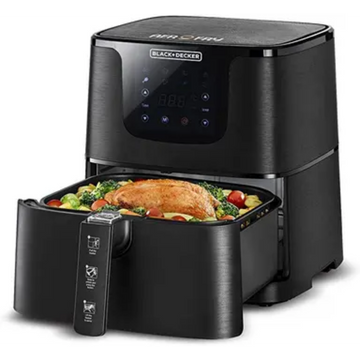 قلاية هوائية رقمية بلاك آند ديكر بسعة 4.3 لتر
