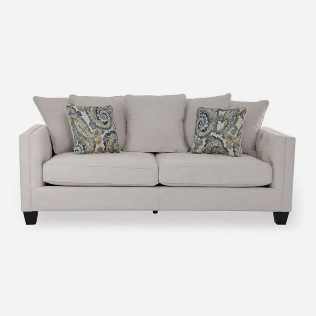 كنبة فلورانسا 3 مقاعد – قماش بيج
