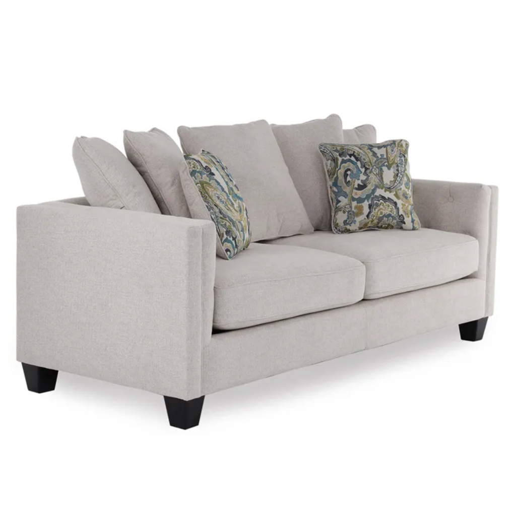 كنبة فلورانسا 3 مقاعد – قماش بيج