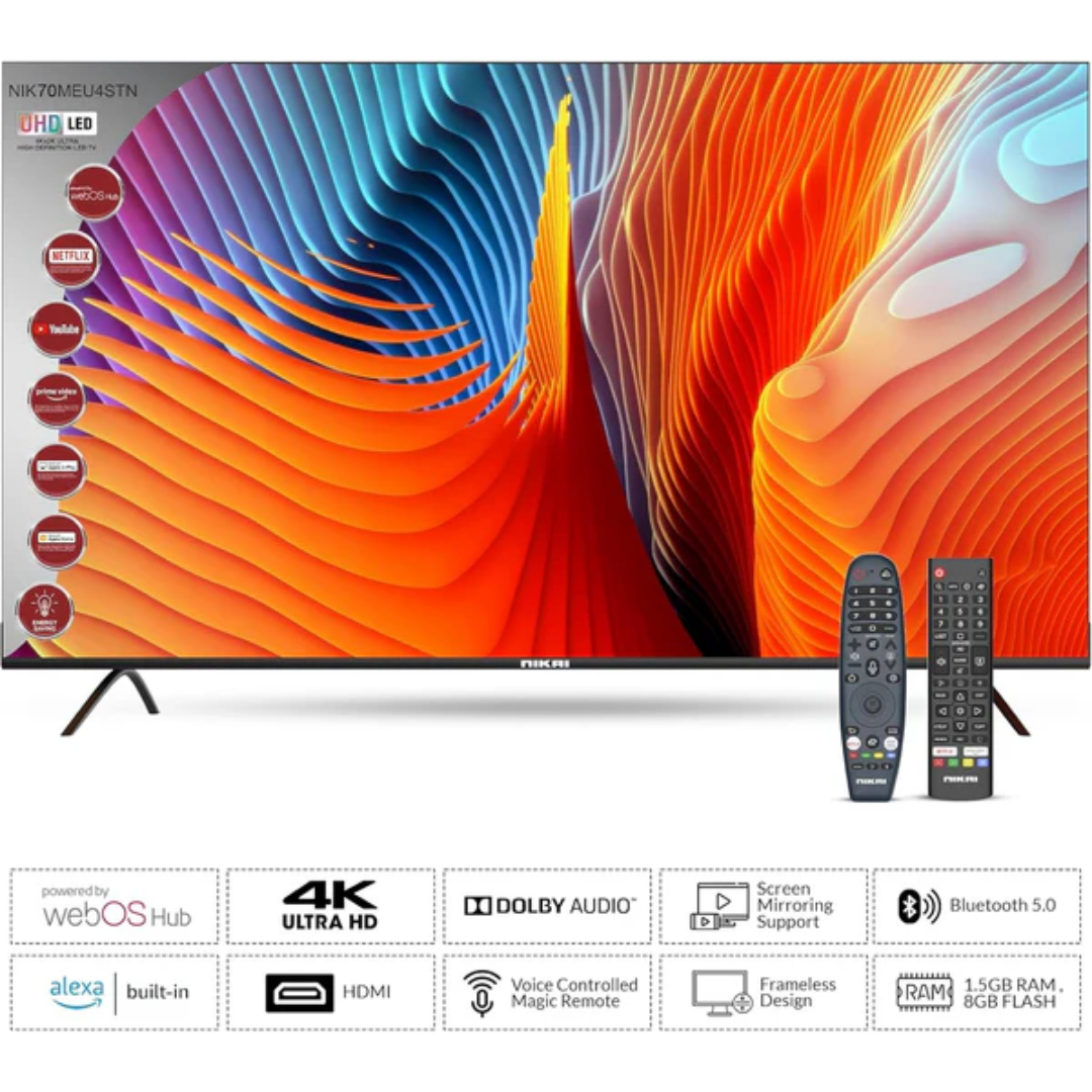 شاشة 70" سمارت 4K – Platinum Series