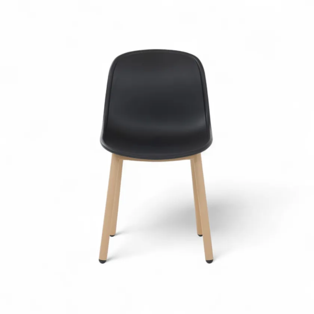 كرسي سفرة وندسور معدني – أسود